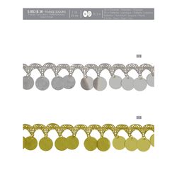 11153 Sequin Fringe, 38mm