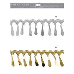 11155 Sequin Fringe, 50mm