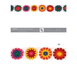 11171 Crochet Galon Trim of Roses, 42mm