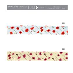 06121 Flower Bias Tape, 25mm