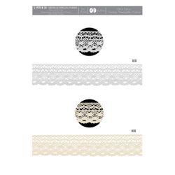 09170 Lace Circles, Double Rows. 35mm