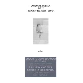 00011 Snail Hook for Curtains