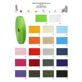 00115 Polypropylene Webbing 25mm