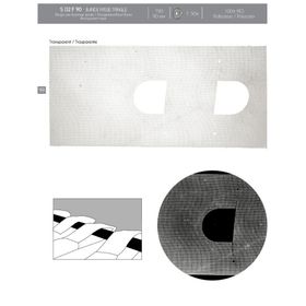 00132 Curtain Rod Pocket Tape 90mm