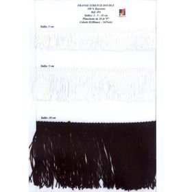 00493 Stretch Chainette Fringe
