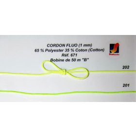 00671 Fluorescent Cord, 1mm