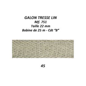 00751 Linen Braid, 22mm