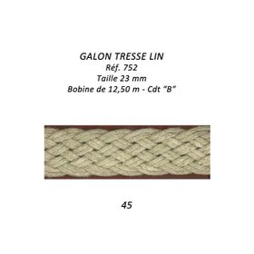 00752 Linen Braid, 23mm