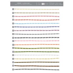 00921 Elastic Wave Pattern Cording, 3mm
