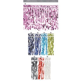 01028 Sequin Fringe, 150mm