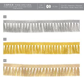 01029 Metallic Fringe, 28mm