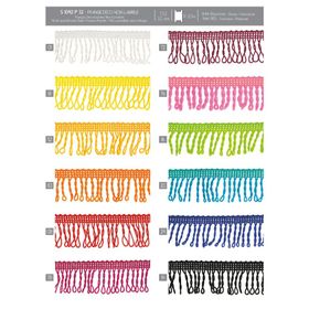 01042 Decorative Fringe - Non-Washable,