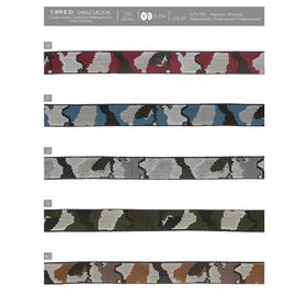 01109 Camouflage Strap, 20mm