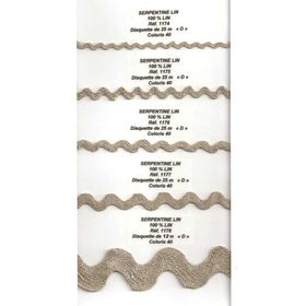 01178 100% Linen Ric-Rac