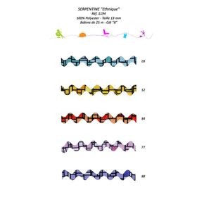 01194 Geometric Pattern Ric Rac