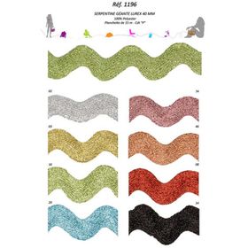 01196 Lurex Ric Rac, 40mm