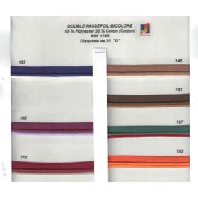 01745 Bicolor Double Piping