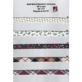 01773 Printed Bias, 100% Cotton