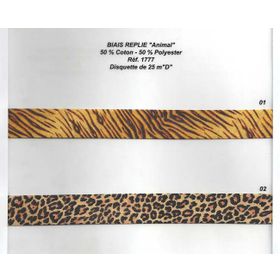 01777 Animal Print Bias