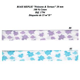 01794 Bias - Turtles and Fish - 20mm