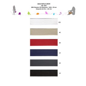 01835 Crepe Bias, 20mm
