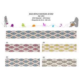 01855 Novelty Bias Tape 20mm