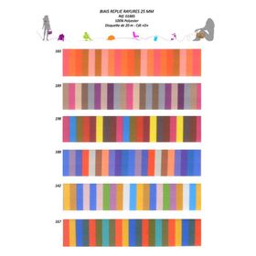 01885 Striped Bias Tape