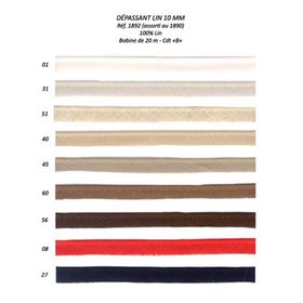 01892 100% Linen Piping