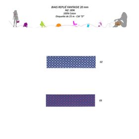 01896 Novelty Bias, 100% Cotton