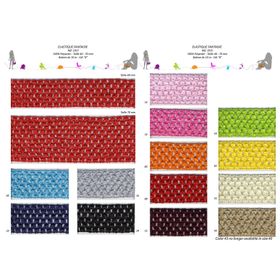 01915 Crochet Elastic, 40mm & 70mm