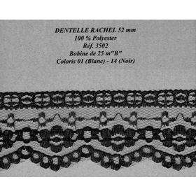 03502 Raschel Lace (52mm)