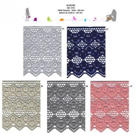 03733 Polyester Guipure 100mm