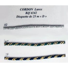 04142 Cording with Lurex