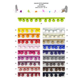 04980 Pompom Ball Fringe