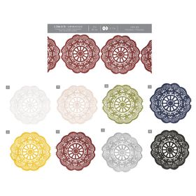 05766 Rose Window Guipure Lace, 80mm