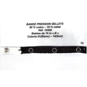 10306 Cotton Band of Snaps