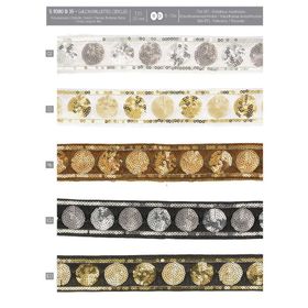 11080 Circle Sequin Trim, 35mm