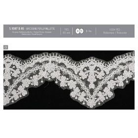 11087 Embroidered Pearl/Sequin Lace