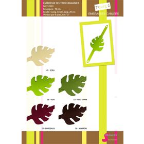 12113 Fallen Leaf Curtain Tieback
