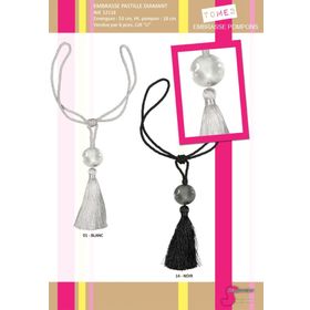 12118 Tieback With Large Round Bead
