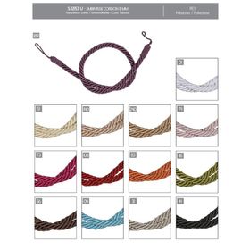 12153 Twisted Cord Tieback, 12mm Diam.