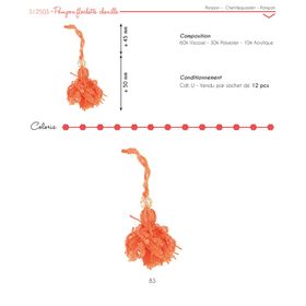 12503 Tassel with Bead