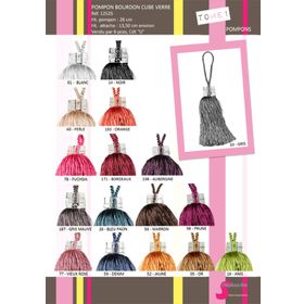 12525 Beaded Tassel