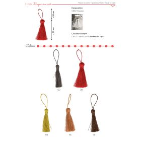 12539 Carded Tassels (2 Pcs/Card)