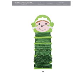 16515 Assorted Christmas Trim Elf Card
