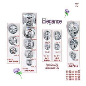 B0P168 Circular Crystal Button