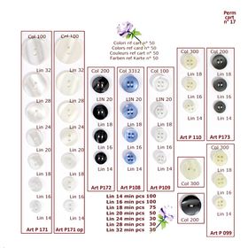 B0P099 Shirt Button 4-Hole