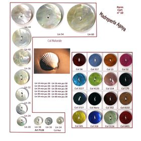 B0P128 Shell 2-Hole Button