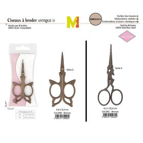 M00114 Antique Embroidery Scissors