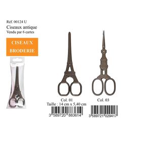 M00124 Eiffel Tower / Big Ben Scissors